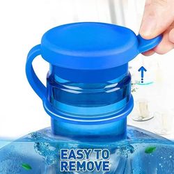 reusable silicone water bottle cover with non spill cap