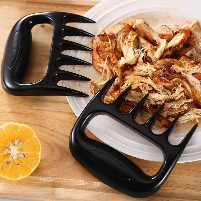 2 Piece Bear Claw Meat Separator Shredder Fork For BBQ And Kitchen 2