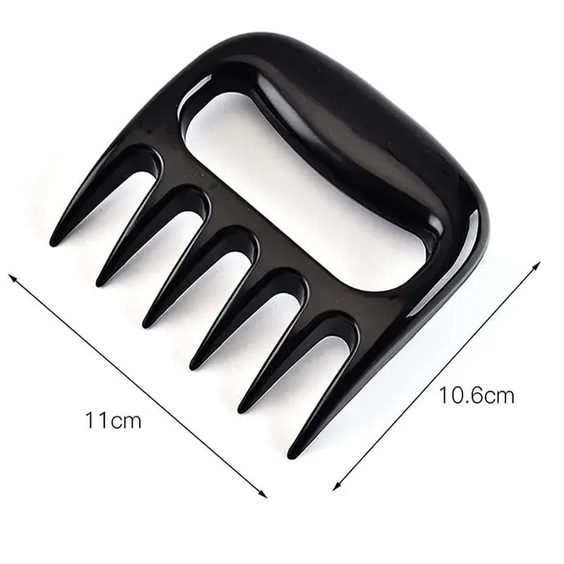 2 Piece Bear Claw Meat Separator Shredder Fork For BBQ And Kitchen 5