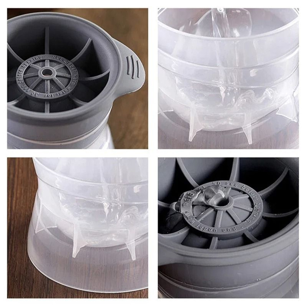 Large 5cm Round Ice Ball Maker Mold For Whiskey And Cocktails 2