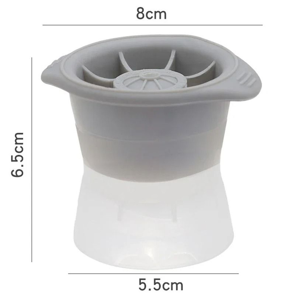 Large 5cm Round Ice Ball Maker Mold For Whiskey And Cocktails 9