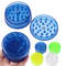 40mm Plastic Three Layer Herb Grinder Spice Crusher 0