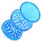 40mm Plastic Three Layer Herb Grinder Spice Crusher 2