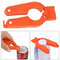 Plastic Multifunction Manual Can Bottle Opener Non Slip Kitchen Gadget 2