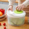 Manual Vegetable Dehydrator And Salad Spinner 2