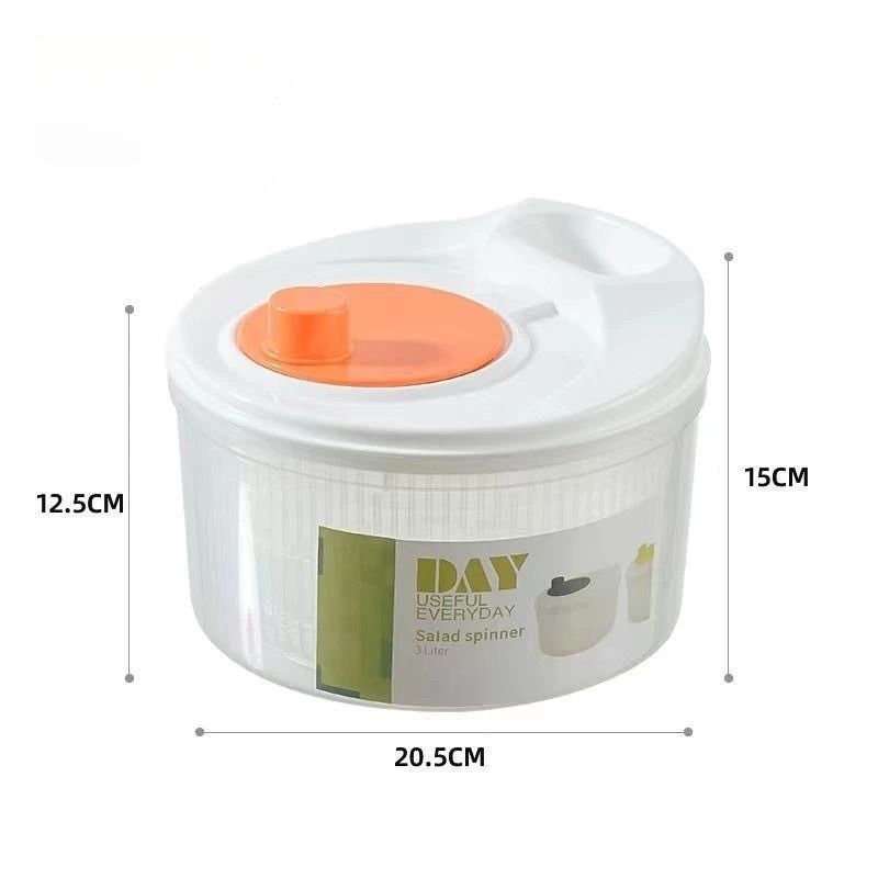 Manual Vegetable Dehydrator And Salad Spinner 7