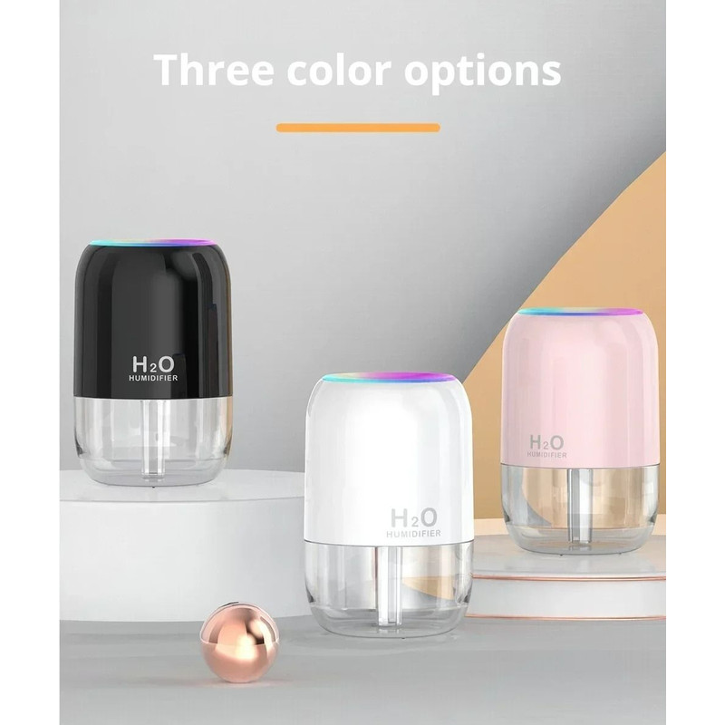 Mini Portable Running Lamp Humidifier 3