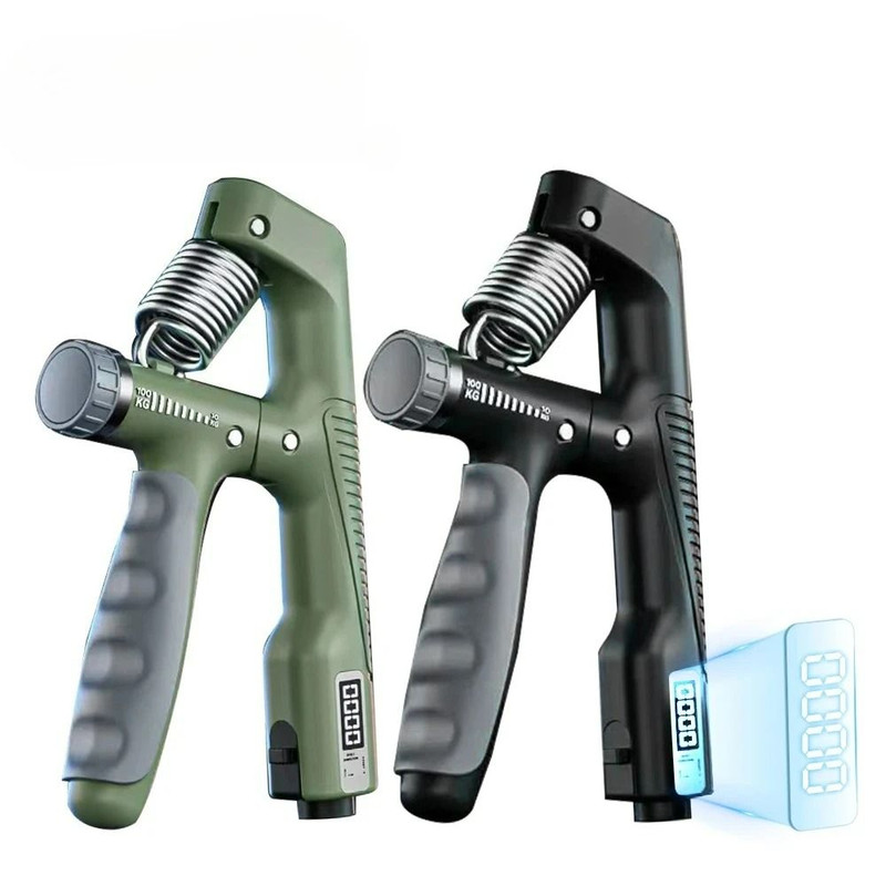 Smart Counting Hand Grip Adjustable 10 To 100KG 5
