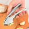 Zinc Alloy 2 In 1 Garlic Press Manual Kitchen Tool 4