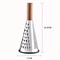 Stainless Steel Cone Grater With Handle For Cheese Fruits And Veggies 5