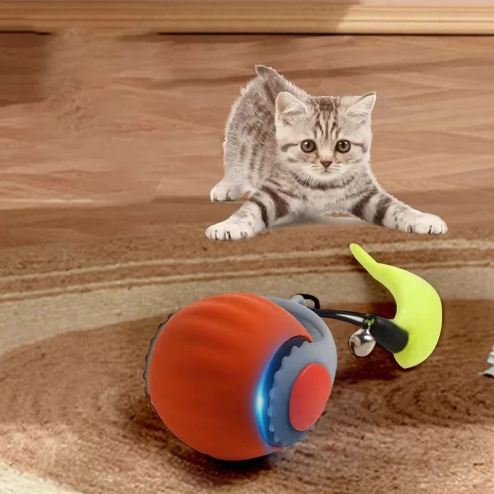Automatic Rolling Ball Pet Toy Charging Smart Cat Dog Chase Toy 1