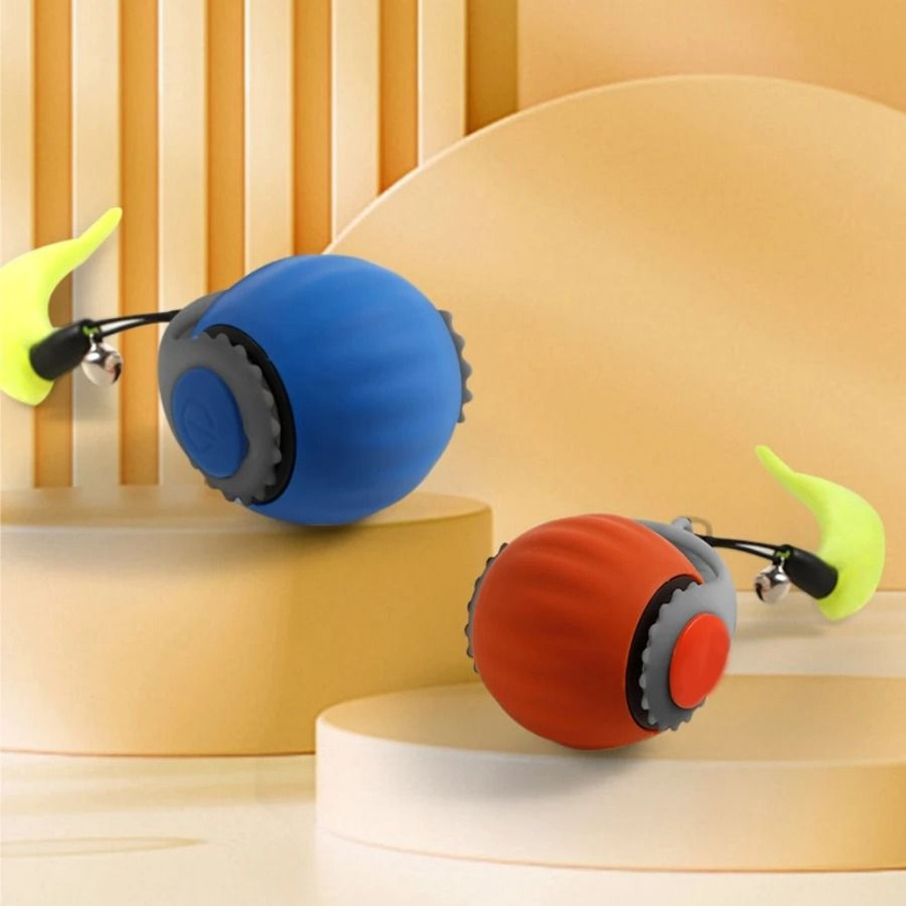 Automatic Rolling Ball Pet Toy Charging Smart Cat Dog Chase Toy 16
