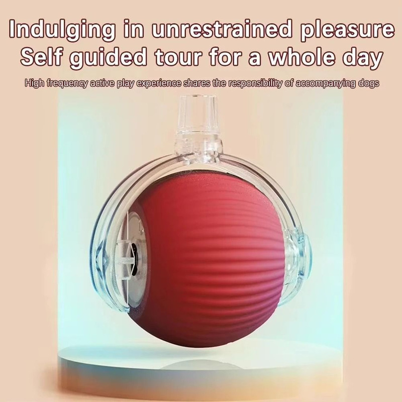 Automatic Rolling Ball Toy For Cats And Dogs USB Rechargeable 2