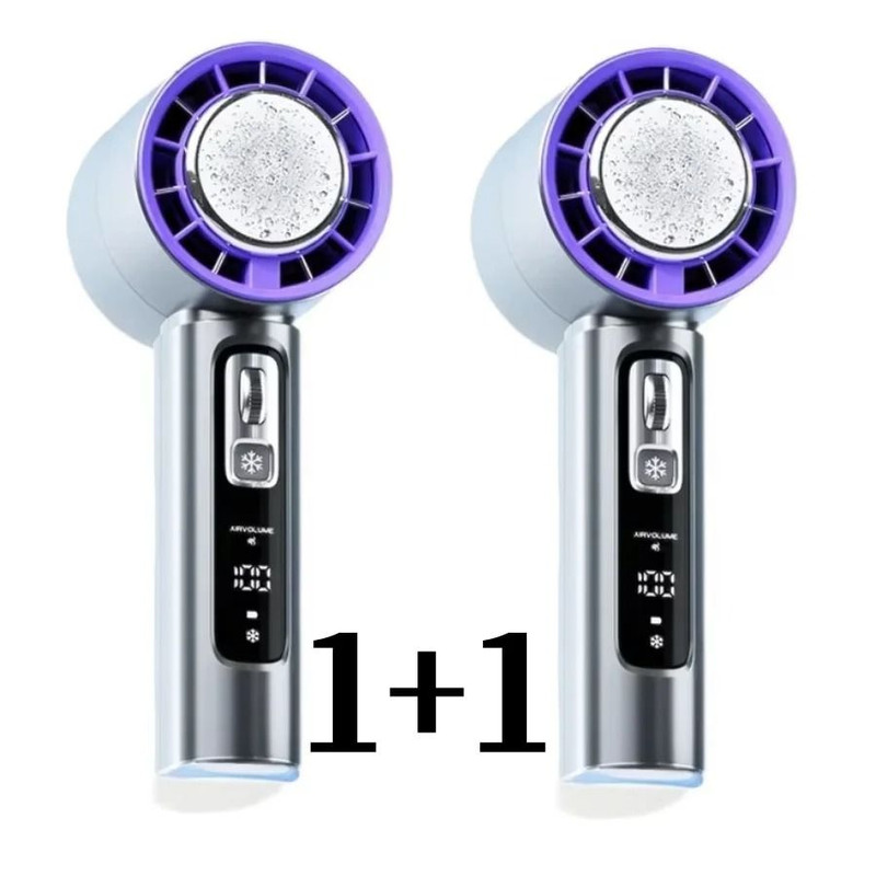 XIAOTREE Handheld Electric Fan With Semiconductor Cooling And 4000mAh Battery 11