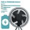 10000mAh Rechargeable Camping Fan Portable Desktop Circulator Wireless Ceiling Fan With Power Bank 1