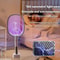 Electric Fly Swatter Handheld Fly Killer And Mosquito Trap Lamp Rechargeable For Home Office Backya 5