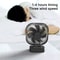 Mini USB Rechargeable Battery Fan With Timer 3 Speed 7 Blade Portable Quiet Fan 1