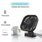 Mini USB Rechargeable Battery Fan With Timer 3 Speed 7 Blade Portable Quiet Fan 4