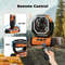 Camping Fan 20000mAh Rechargeable Fan With LED Light And Hanging Hook 4 Speeds 1