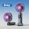 Mini Portable USB Fan 6 Speeds Digital Display Foldable 3 In 1 Handheld Neck Desktop Fan 7
