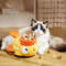 Duck Design Pet Snack Puzzle Feeder Anti Slip Food Dispenser For Dogs And Cats 0