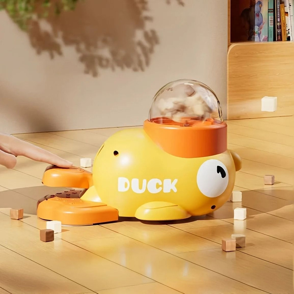 Duck Design Pet Snack Puzzle Feeder Anti Slip Food Dispenser For Dogs And Cats 1