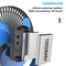 Rechargeable 10000mAh Wireless Table And Ceiling Fan 4 Speed Portable Clip Fan 5
