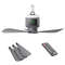 Ceiling Fan 12000mAh Wireless Portable Camping Fan With Lighting And Remote Control 1