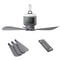 Ceiling Fan 12000mAh Wireless Portable Camping Fan With Lighting And Remote Control 1