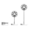 P30 10800mAh USB Folding Portable Fan 12 Inch Wireless Cooling Table And Floor Fan 5