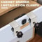 Woodworking Jig Cabinet Tool Steel Drawer Front Installation Clamps Set 4