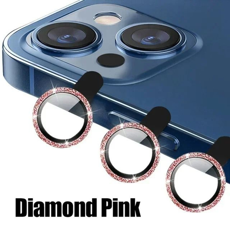 Metal Camera Lens Protector Glass 3 Pack For IPhone 15 14 13 12 11 Pro Max Mini Plus 11