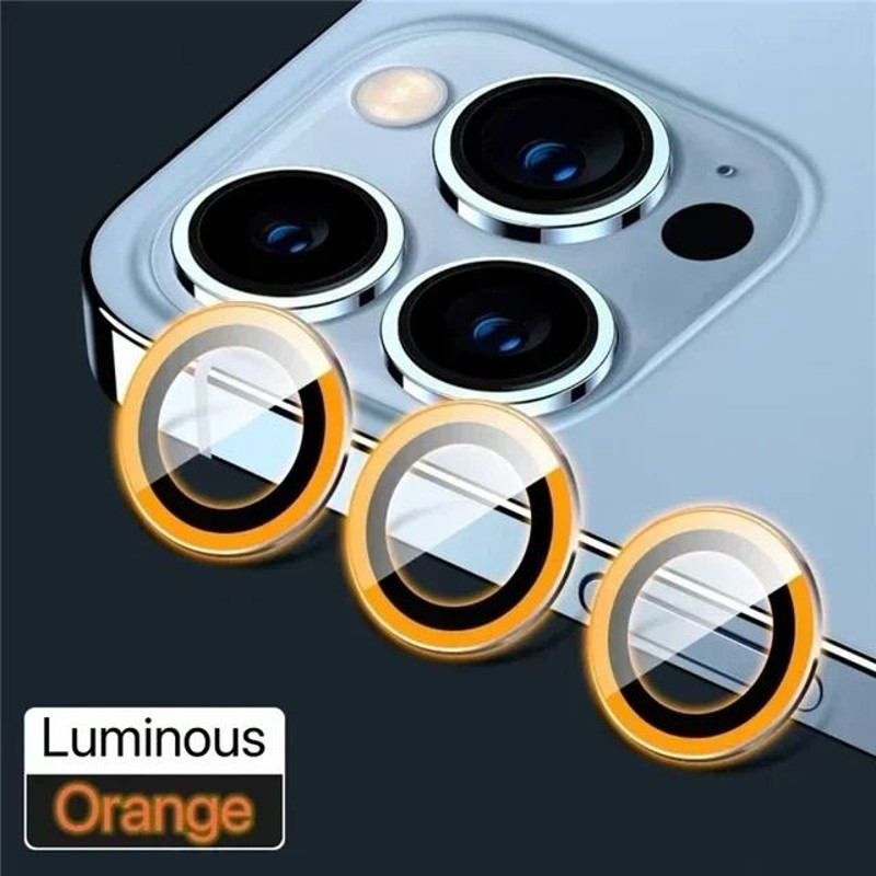 Metal Camera Lens Protector Glass 3 Pack For IPhone 15 14 13 12 11 Pro Max Mini Plus 24