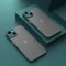 Matte Phone Case Soft Silicone Shockproof Case For IPhone 16 15 14 13 12 11 Pro Max Plus Mini 9