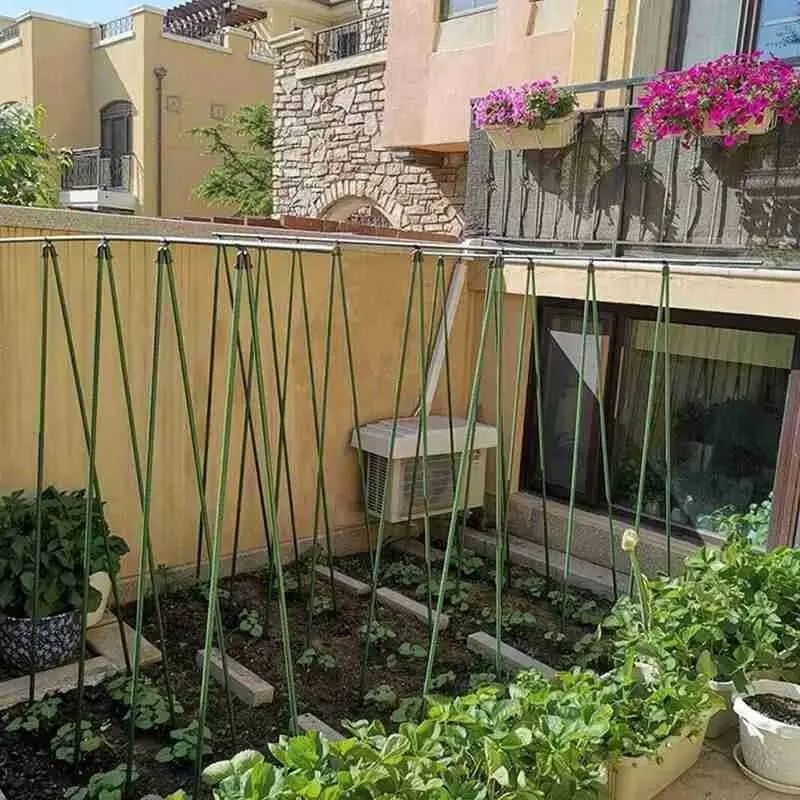 Plant Support Awning Pillar Accessories Set 5 Pack For Climbing Vines And Garden Pipe Brackets 3