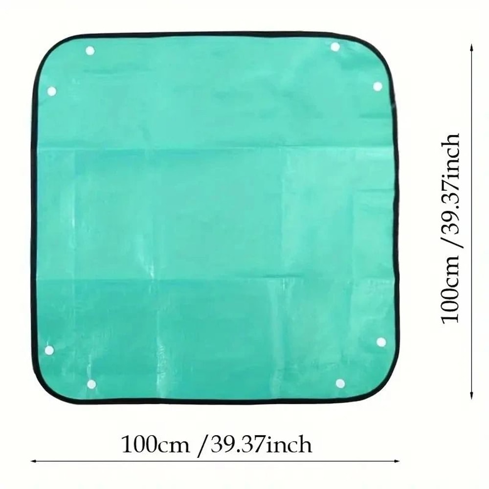 Gardening Transplanting Mat Waterproof Foldable PE Planting Pad 3