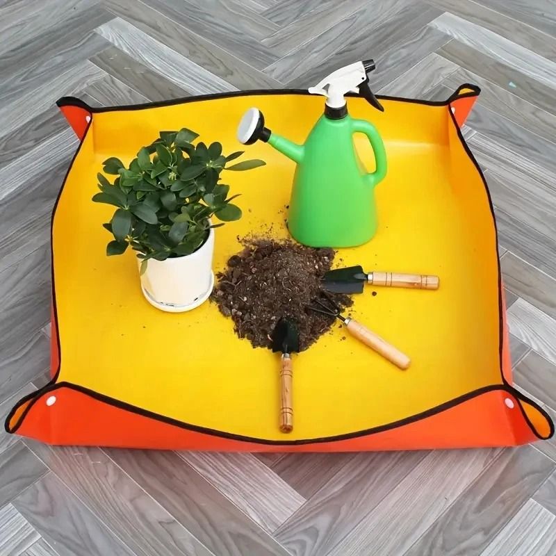 Gardening Transplanting Mat Waterproof Foldable PE Planting Pad 10