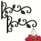 Rustic Wrought Iron Wall Bracket Plant Hooks 2 Pack For Indoor And Outdoor Use 6