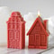 House Shape Silicone Mold For Candle Baking Resin Ornament Making 1