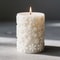 Christmas Snowflake Cylinder Candle Silicone Mold For DIY Wax Resin Decor 5