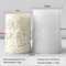 Christmas Snowflake Cylinder Candle Silicone Mold For DIY Wax Resin Decor 8