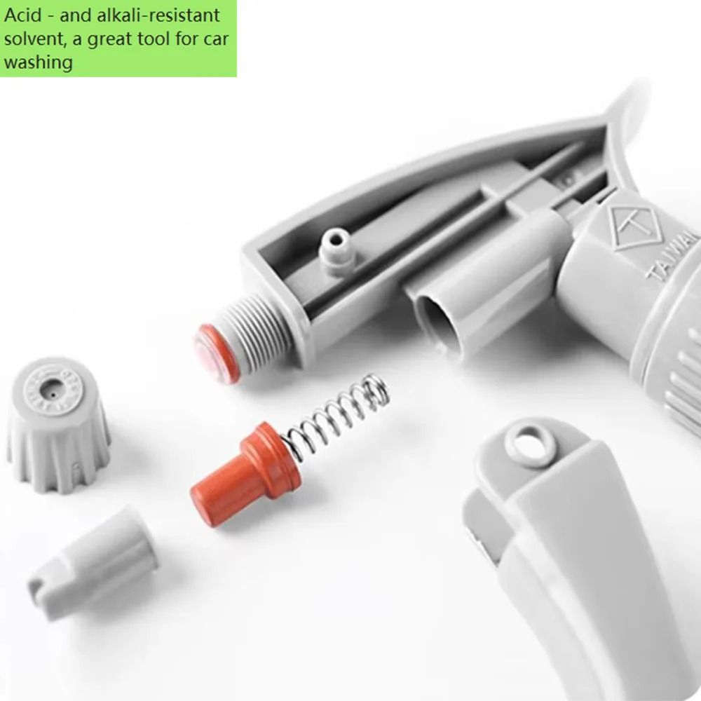 Adjustable Trigger Sprayer Heavy Duty 5 Pack Acid And Alkali Resistant For Car Cleaning And Garden  1