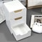 Three Tier Desk Organizer With Drawers For Office Supplies Jewelry And Cosmetics Storage 2