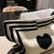 Knitted Tissue Box Cover Heart Pattern Nordic Style For Living Room Table 5