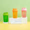 Sport Shaker Bottle 400 ML Fitness Gym Mixing Bottle Portable Plastic Drink Bottle 2