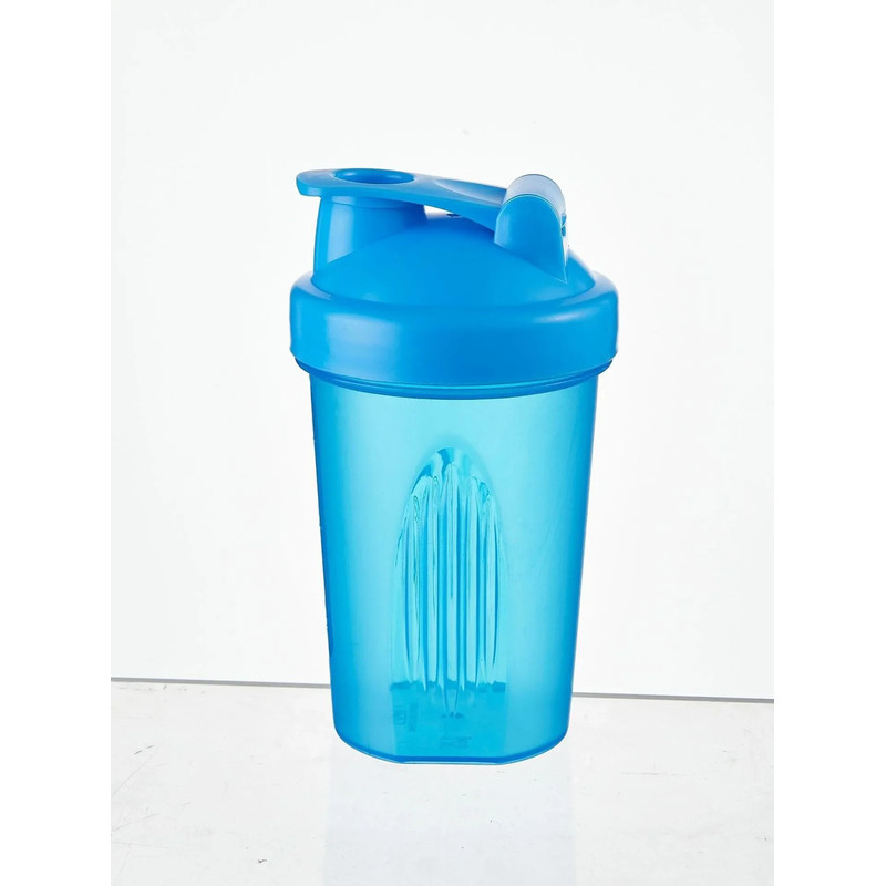 Sport Shaker Bottle 400 ML Fitness Gym Mixing Bottle Portable Plastic Drink Bottle 6
