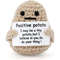 Positive Energy Potato Hug Pocket Mini Handmade Plush Wool Knitting Doll 0