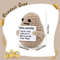Positive Energy Potato Hug Pocket Mini Handmade Plush Wool Knitting Doll 3