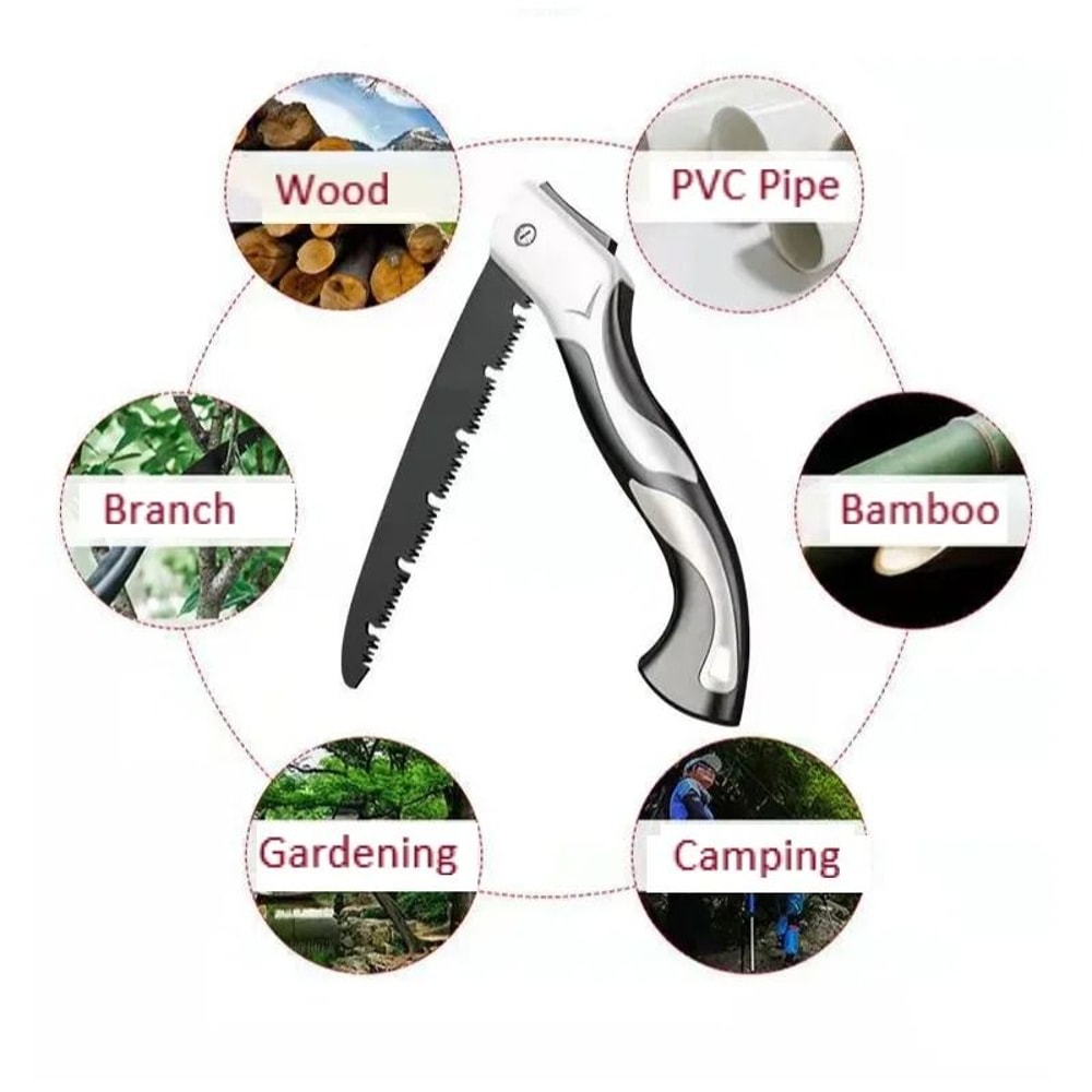 Multifunctional Outdoor Logging Saw For Garden And Woodworking 2