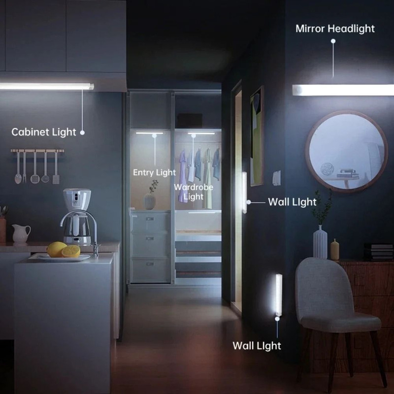 Sensor Light LED Rechargeable Wireless Home Decoration Lamp With Motion Sensor 1